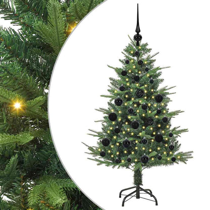 Artificial Pre-lit Christmas Tree with Ball Set Green 120 cm