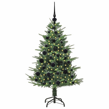 Artificial Pre-lit Christmas Tree with Ball Set Green 120 cm