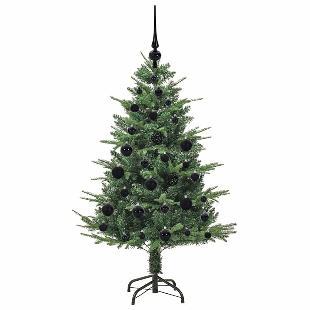 Artificial Pre-lit Christmas Tree with Ball Set Green 120 cm