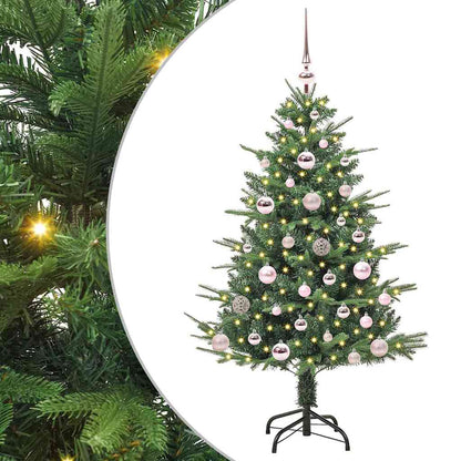 Artificial Pre-lit Christmas Tree with Ball Set Green 120 cm