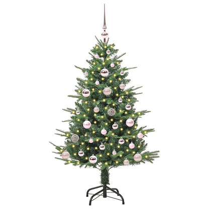Artificial Pre-lit Christmas Tree with Ball Set Green 120 cm