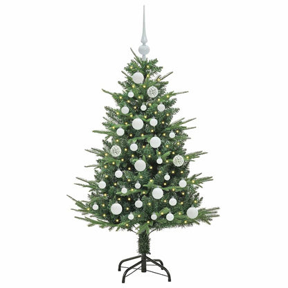 Artificial Pre-lit Christmas Tree with Ball Set Green 120 cm