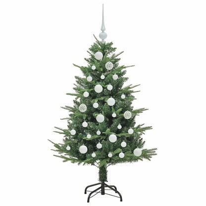 Artificial Pre-lit Christmas Tree with Ball Set Green 120 cm
