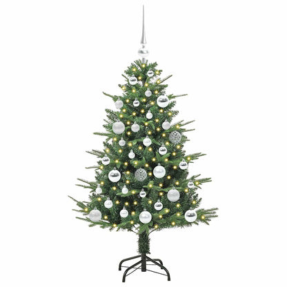 Artificial Pre-lit Christmas Tree with Ball Set Green 120 cm