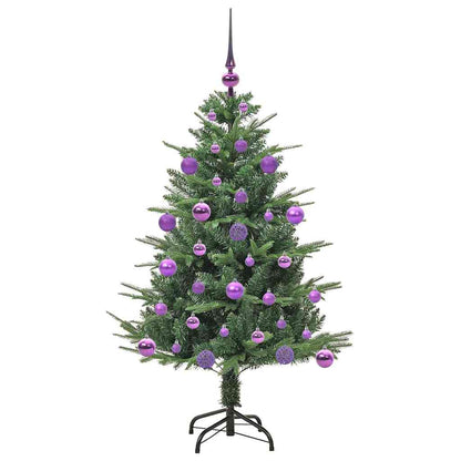 Artificial Pre-lit Christmas Tree with Ball Set Green 120 cm