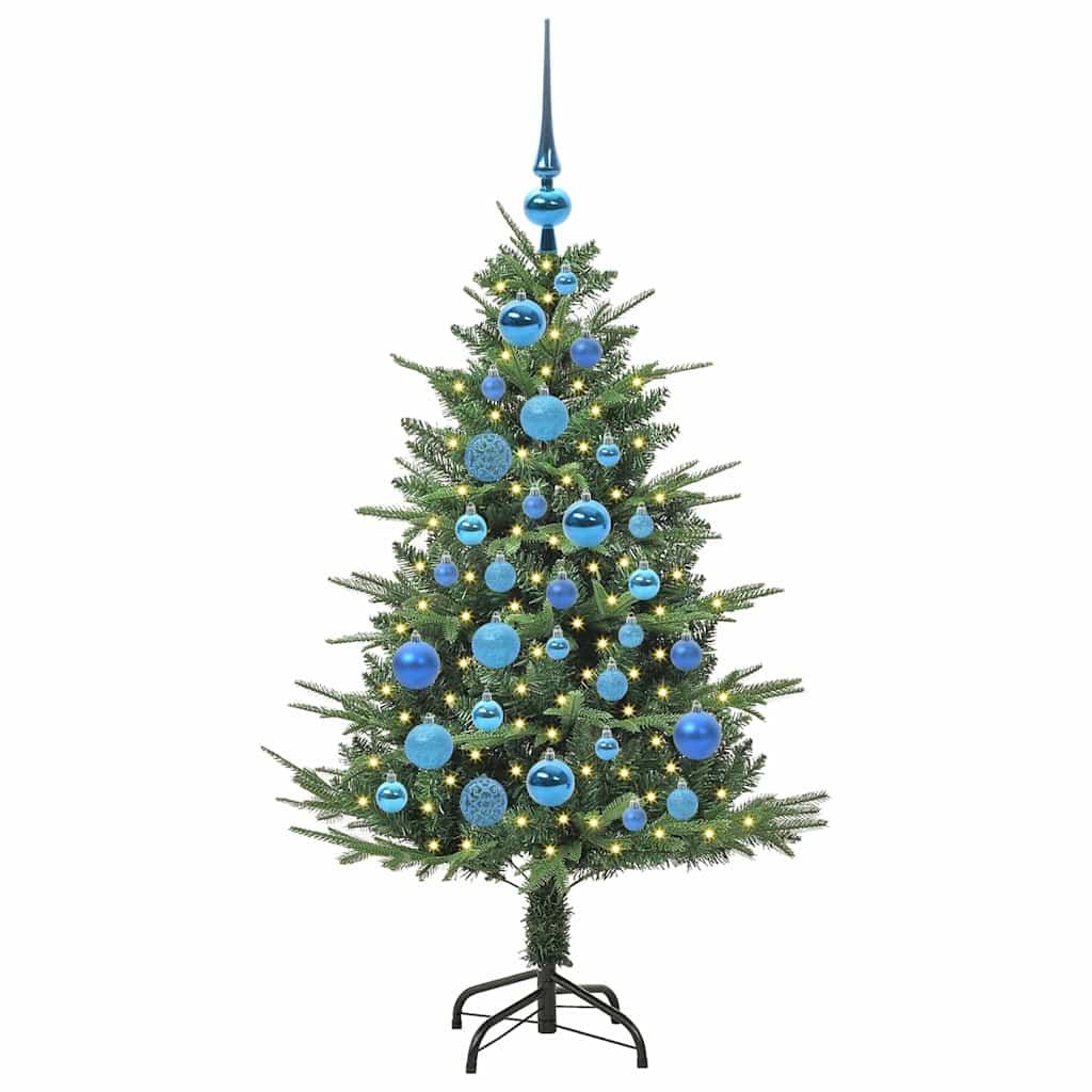 Artificial Pre-lit Christmas Tree with Ball Set Green 120 cm