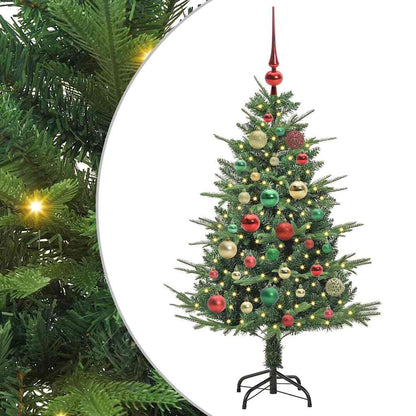 Artificial Pre-lit Christmas Tree with Ball Set Green 120 cm