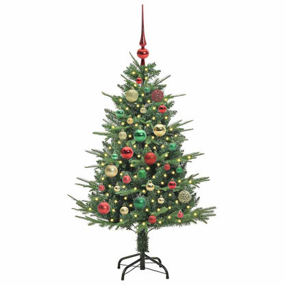 Artificial Pre-lit Christmas Tree with Ball Set Green 120 cm