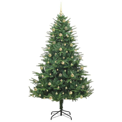 Artificial Pre-lit Christmas Tree with Ball Set Green 240 cm