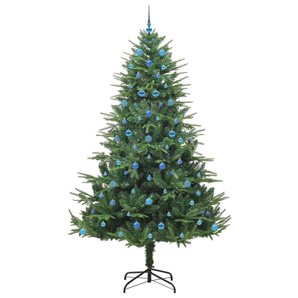 Artificial Pre-lit Christmas Tree with Ball Set Green 240 cm