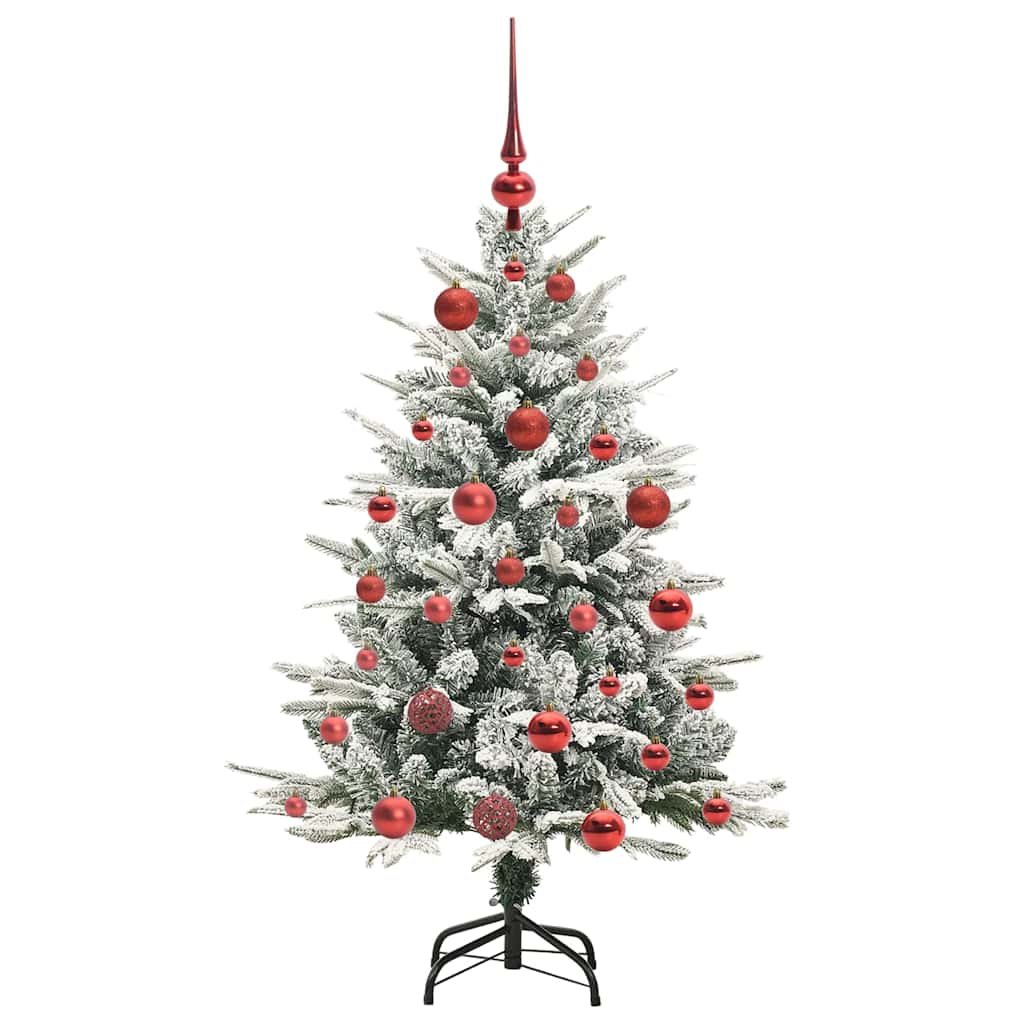 Artificial Pre-lit Christmas Tree with Ball Set Green 120 cm