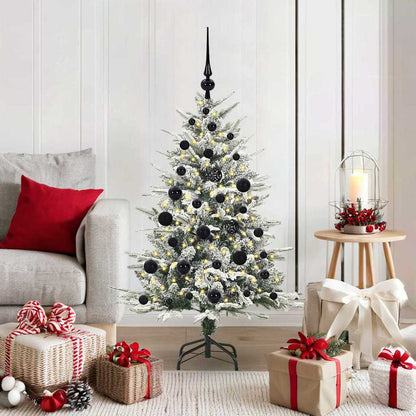 Artificial Pre-lit Christmas Tree with Ball Set Green 120 cm