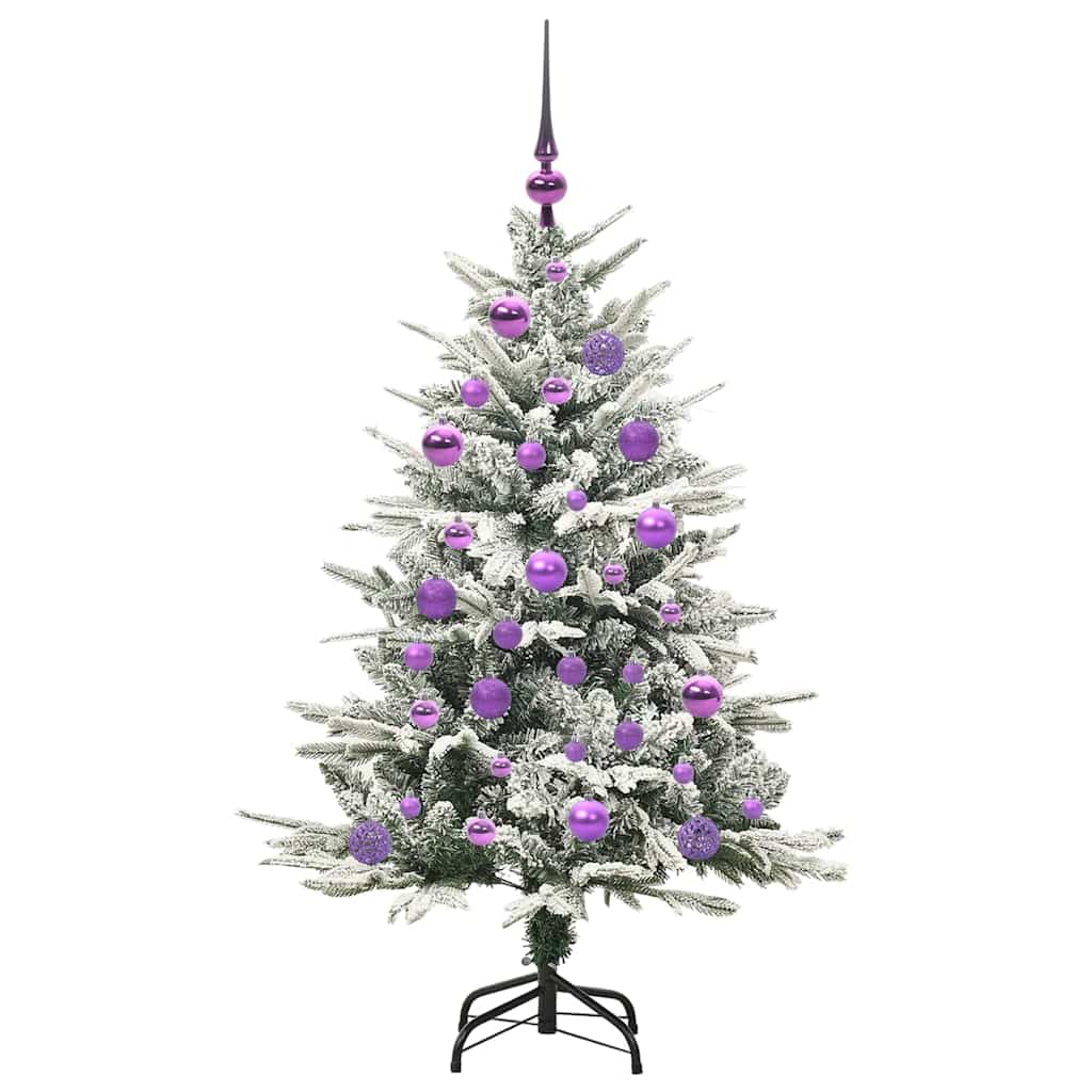 Artificial Pre-lit Christmas Tree with Ball Set Green 120 cm