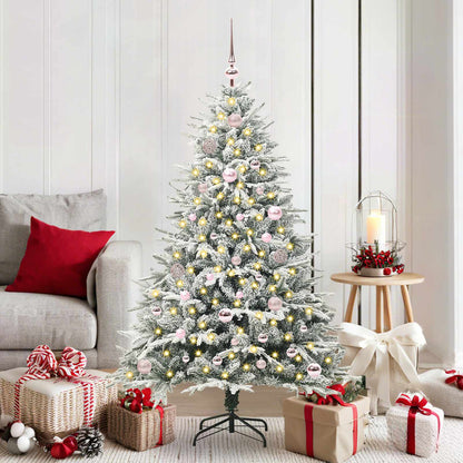 Artificial Pre-lit Christmas Tree with Ball Set Green 150 cm