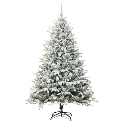 Artificial Pre-lit Christmas Tree with Ball Set Green 180 cm