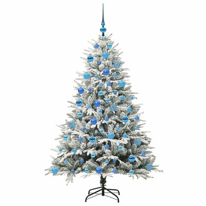 Artificial Pre-lit Christmas Tree with Ball Set Green 180 cm