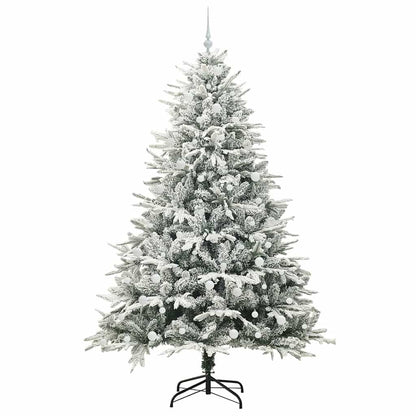 Artificial Pre-lit Christmas Tree with Ball Set Green 240 cm