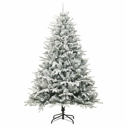 Artificial Pre-lit Christmas Tree with Ball Set Green 240 cm