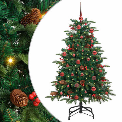 Artificial Christmas Tree with 150 LEDs with Stand Green 150 cm