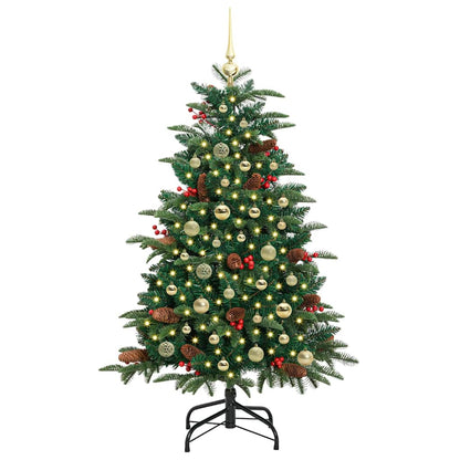 Artificial Christmas Tree with 150 LEDs with Stand Green 150 cm