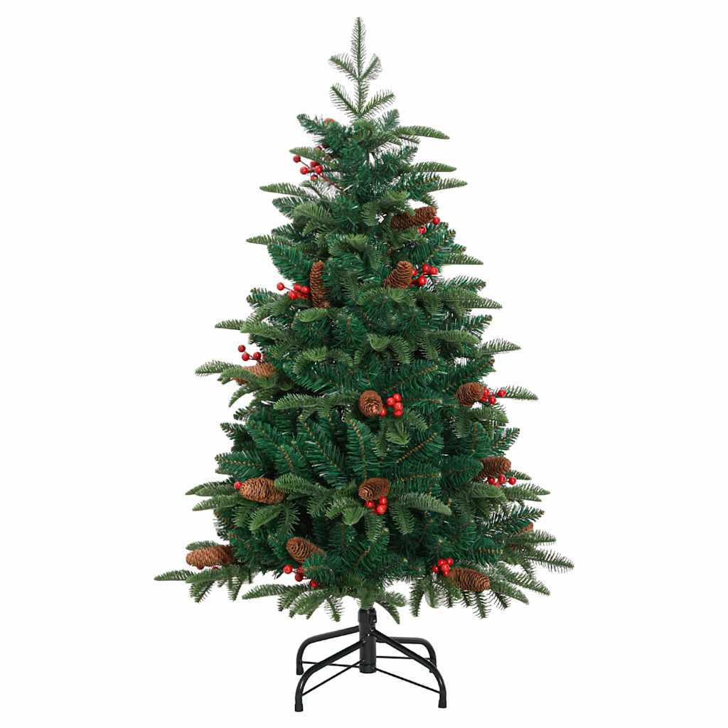 Artificial Christmas Tree with 150 LEDs with Stand Green 150 cm