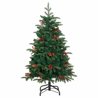 Artificial Christmas Tree with 150 LEDs with Stand Green 150 cm