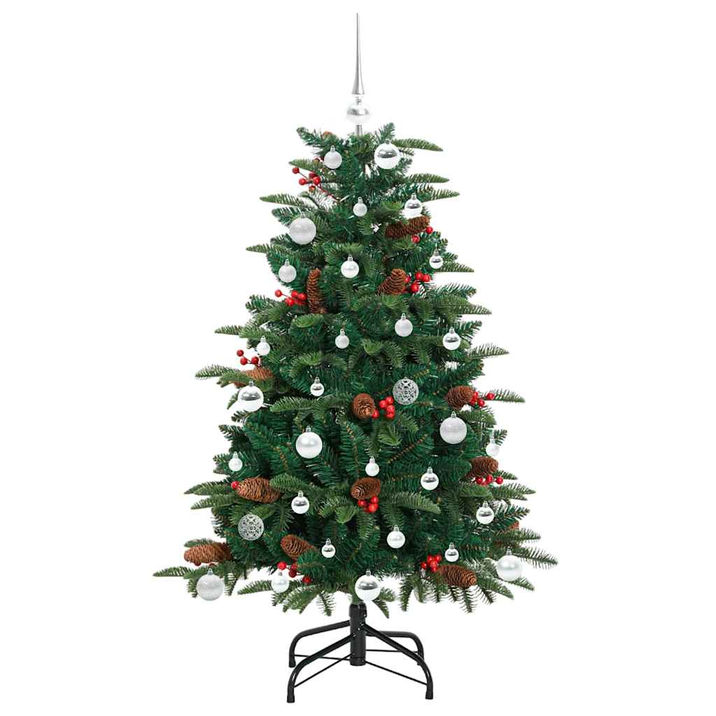 Artificial Christmas Tree with 150 LEDs with Stand Green 150 cm