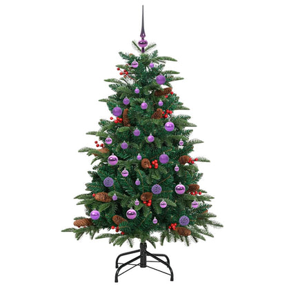 Artificial Christmas Tree with 150 LEDs with Stand Green 150 cm