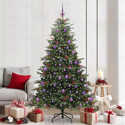 Artificial Christmas Tree with 300 LEDs Green 210 cm