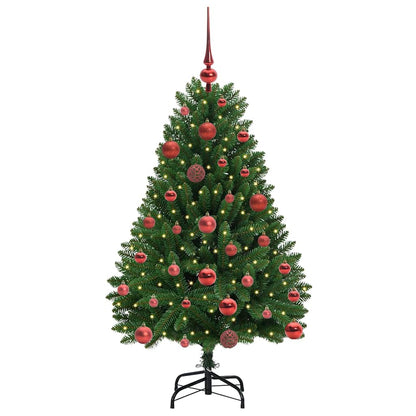 Artificial Christmas Tree Green 120 cm PVC and Metal