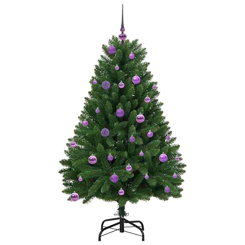 Artificial Christmas Tree Green 150 cm PVC and Metal