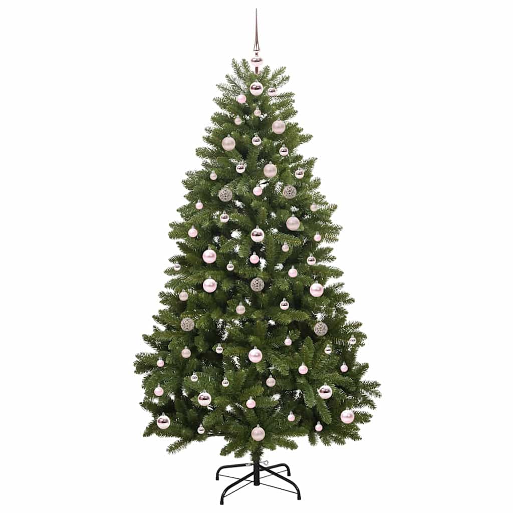 Artificial Christmas Tree Green 180 cm PVC and Metal