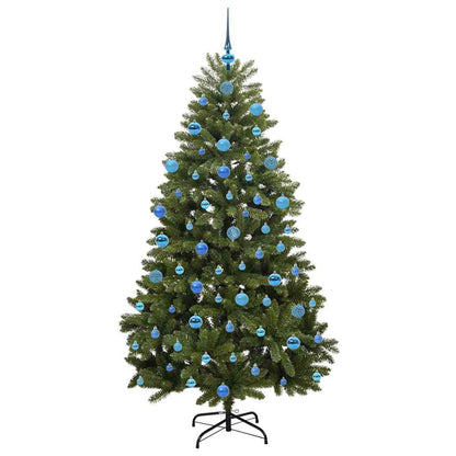 Artificial Christmas Tree Green 180 cm PVC and Metal