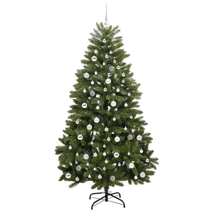 Artificial Christmas Tree 210 cm 300 LEDs Warm White Green