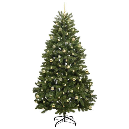 Artificial Christmas Tree 240 cm 300 LEDs Warm White Green