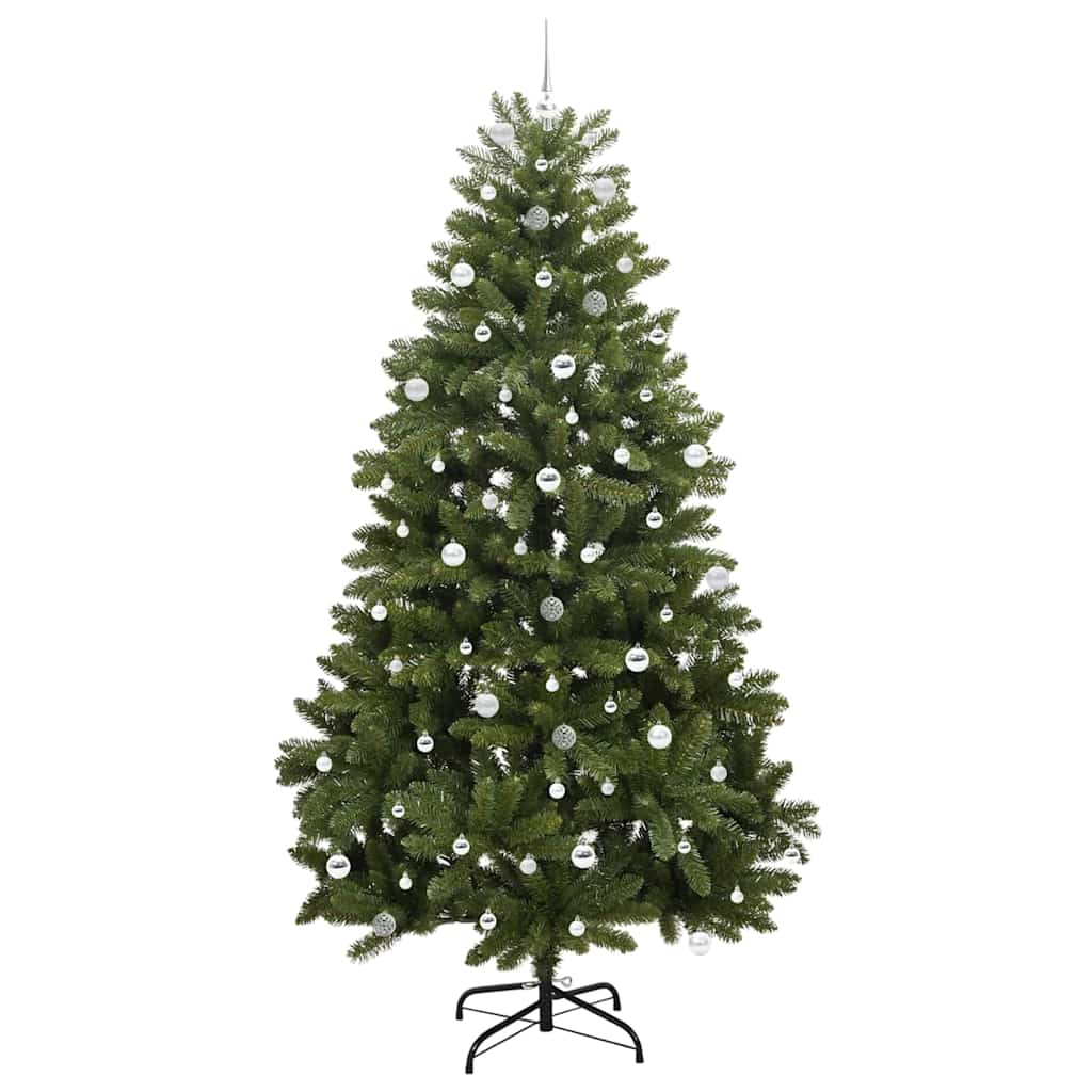 Artificial Christmas Tree 240 cm 300 LEDs Warm White Green