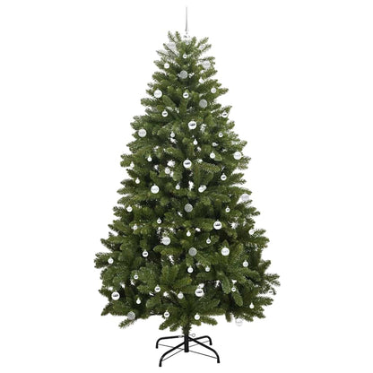 Artificial Christmas Tree 240 cm 300 LEDs Warm White Green