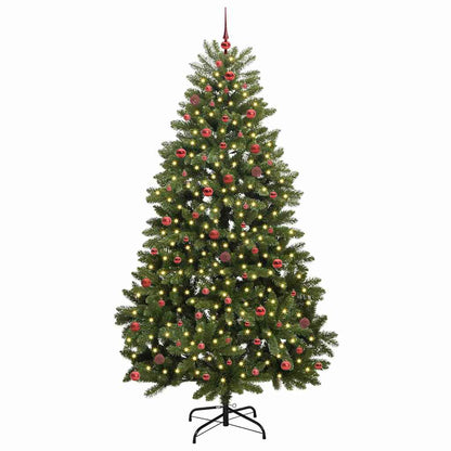 Artificial Christmas Tree 270 cm 300 LEDs Warm White Green