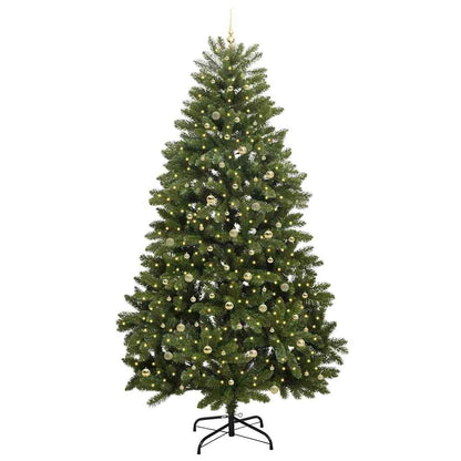 Artificial Christmas Tree 270 cm 300 LEDs Warm White Green