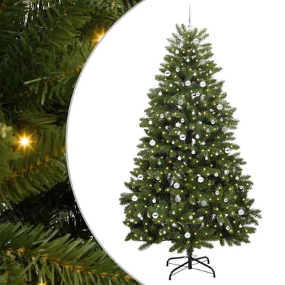 Artificial Christmas Tree 270 cm 300 LEDs Warm White Green