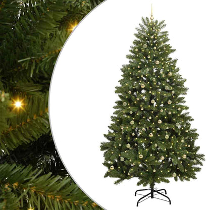 Artificial Christmas Tree 300 cm 300 LEDs Warm White Green