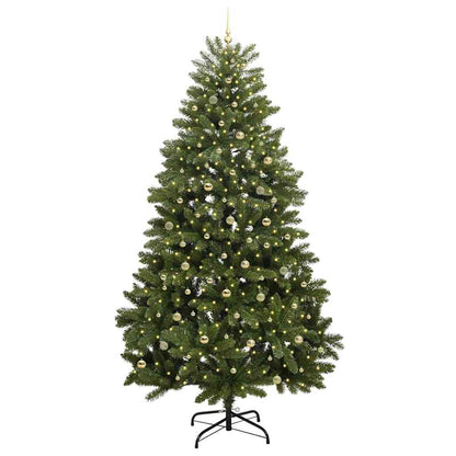 Artificial Christmas Tree 300 cm 300 LEDs Warm White Green