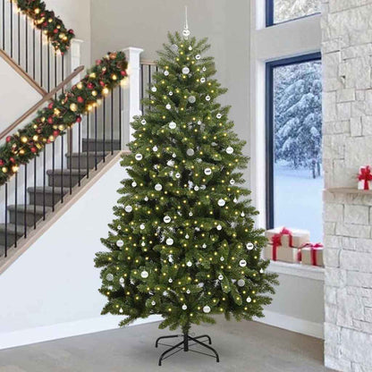 Artificial Christmas Tree 300 cm 300 LEDs Warm White Green