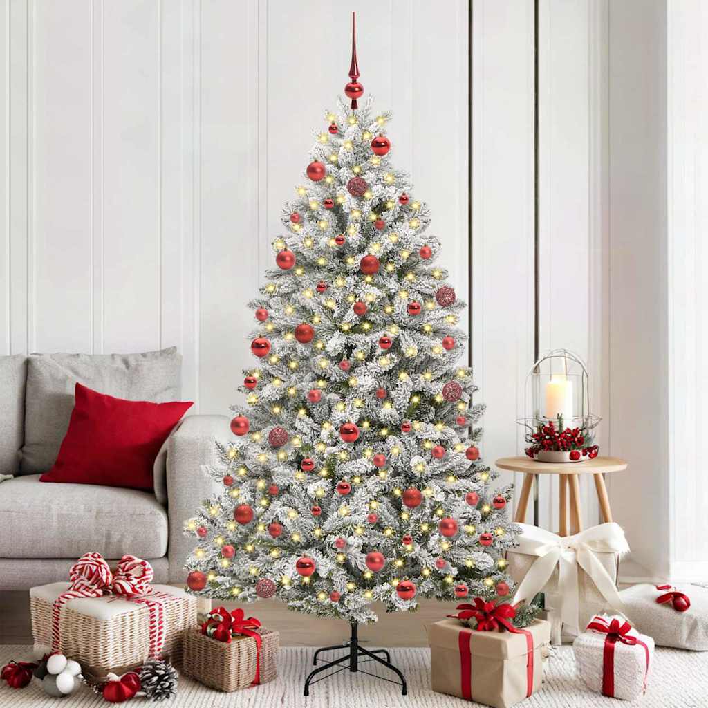 Artificial Christmas Tree 180 cm 300 LEDs Warm White