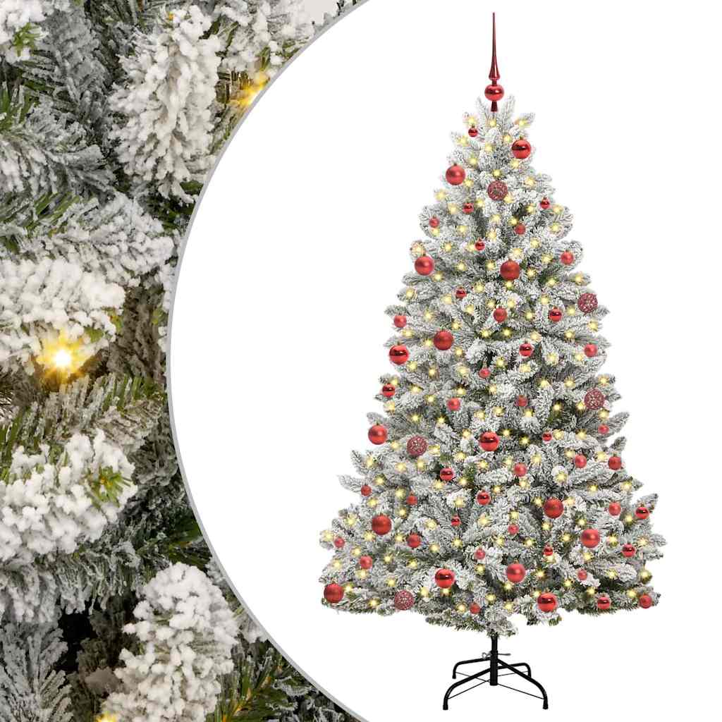 Artificial Christmas Tree 180 cm 300 LEDs Warm White
