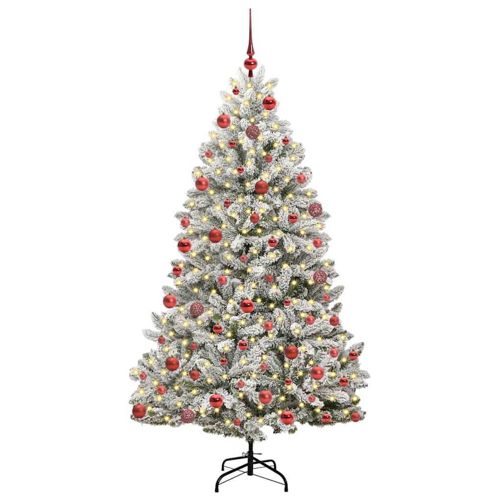 Artificial Christmas Tree 180 cm 300 LEDs Warm White