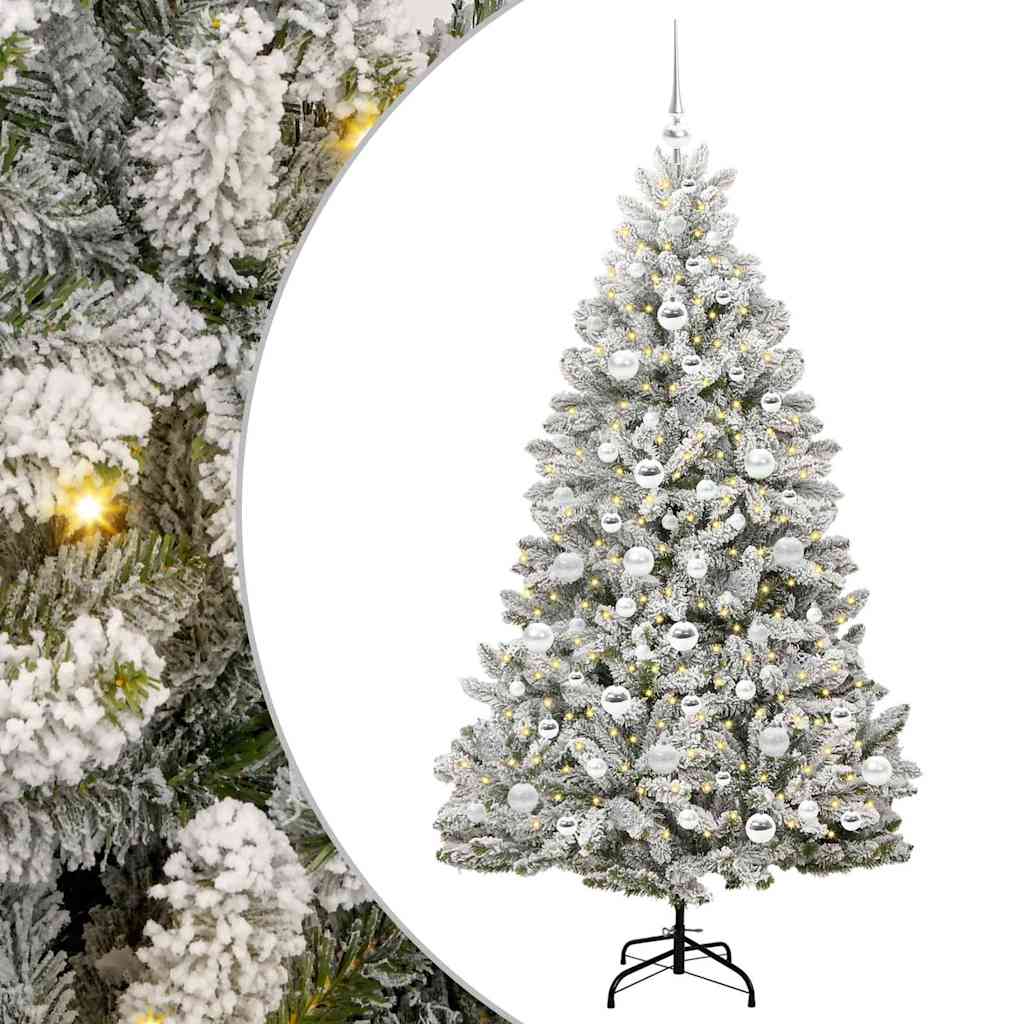 Artificial Christmas Tree 180 cm 300 LEDs Warm White