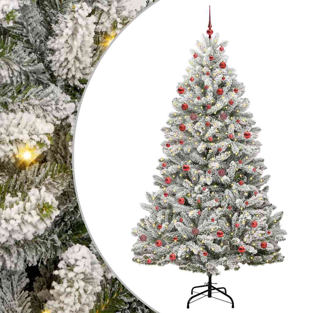Artificial Christmas Tree 210 cm 300 LEDs Warm White