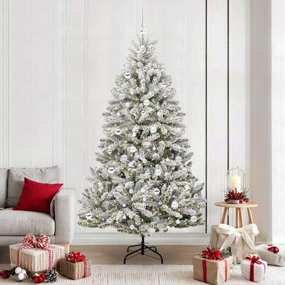 Artificial Christmas Tree 210 cm 300 LEDs Warm White