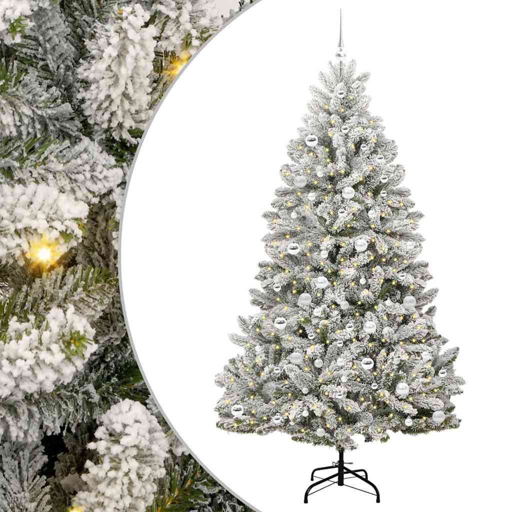 Artificial Christmas Tree 210 cm 300 LEDs Warm White